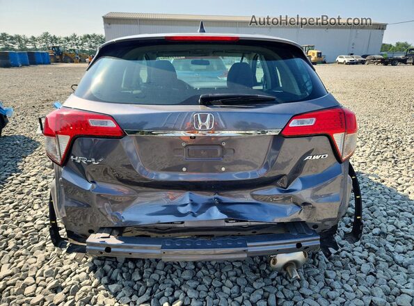 3CZRU6H37MM731633 2021 HONDA HR-V Charcoal Вид ззаду
