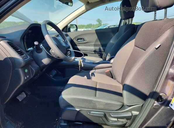 3CZRU6H37MM731633 2021 HONDA HR-V Charcoal Вид салону спереду