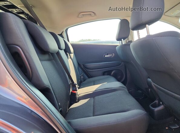 3CZRU6H37MM731633 2021 HONDA HR-V Charcoal Вид задньої частини салону