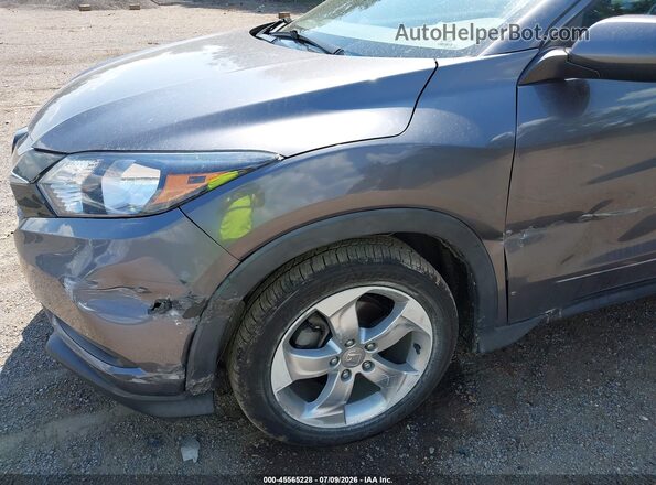 3CZRU6H38GM708754 2016 HONDA HR-V Gray Դիմացի տեսք