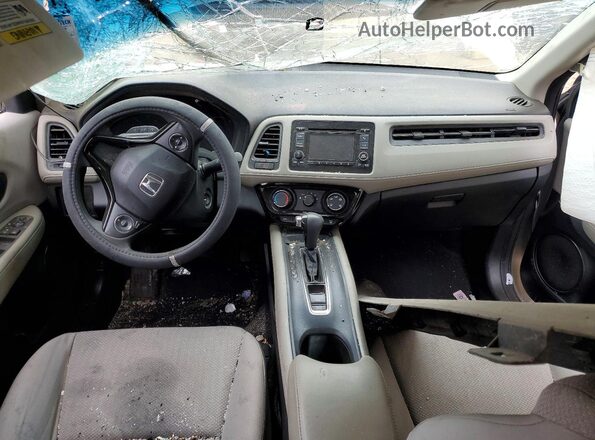 3CZRU6H38GM742595 2016 HONDA HR-V Silver Widok deski rozdzielczej