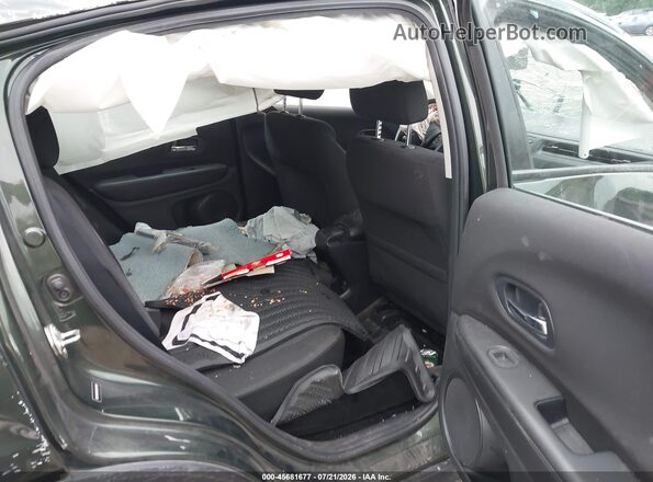 3CZRU6H38HM701997 2017 HONDA HR-V Green Widok naklejki z numerem VIN