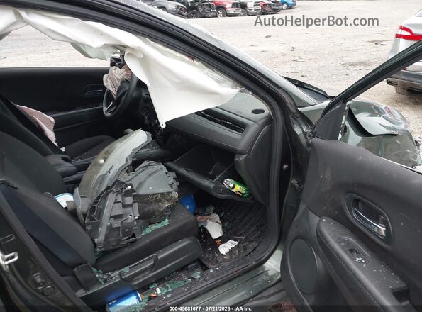 3CZRU6H38HM701997 2017 HONDA HR-V Green Widok wnętrza z przodu