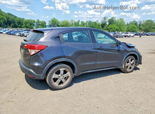3CZRU6H38JG705990 2018 HONDA HR-V Gray Trasero derecho