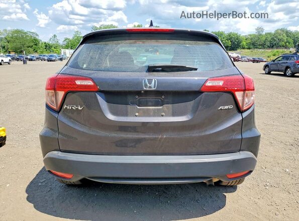 3CZRU6H38JG705990 2018 HONDA HR-V Gray Vista trasera