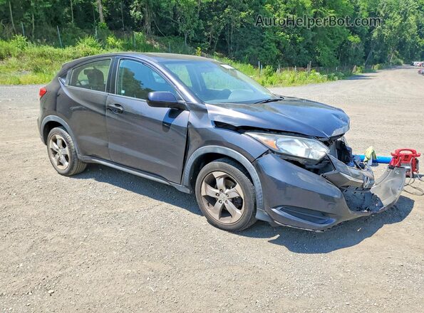 3CZRU6H38JG705990 2018 HONDA HR-V Gray Delantero derecho