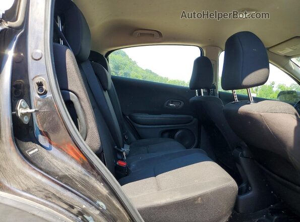 3CZRU6H38JG705990 2018 HONDA HR-V Gray Vista interior trasera