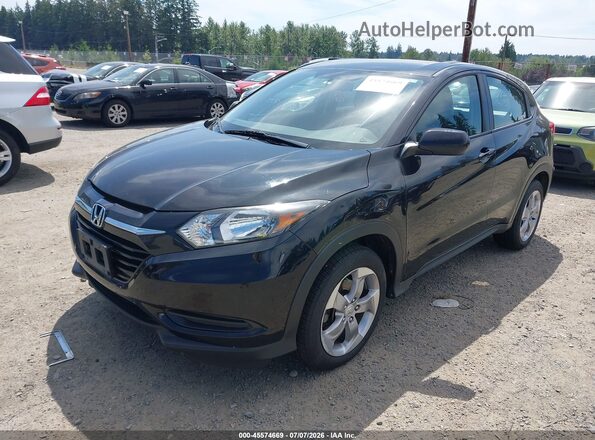 3CZRU6H38JG711014 2018 HONDA HR-V Black Передня ліва чверть