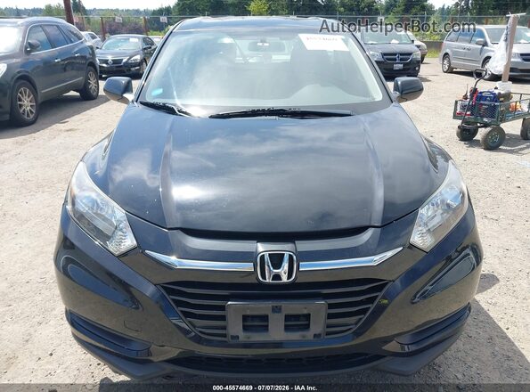 3CZRU6H38JG711014 2018 HONDA HR-V Black Вид щитка приладів