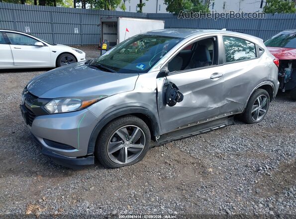 3CZRU6H38JG715743 2018 HONDA HR-V Серый Передняя левая четверть