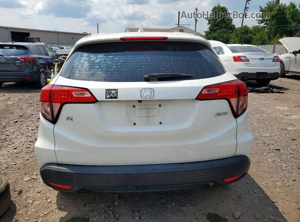 3CZRU6H38JM730941 2018 HONDA HR-V White უკანა ხედი