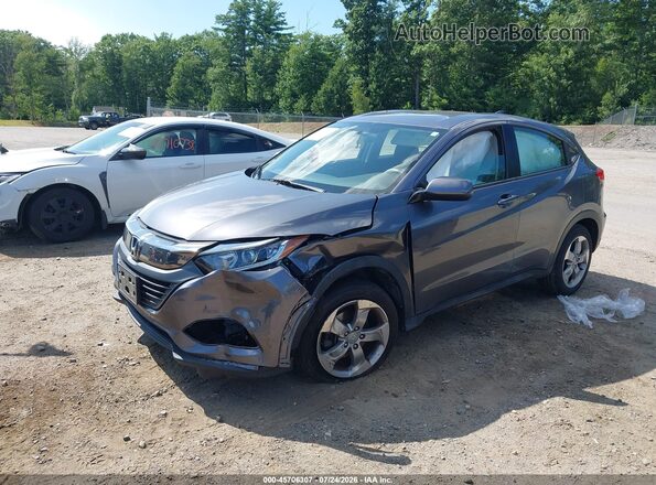 3CZRU6H38KM708634 2019 HONDA HR-V Gray Przód lewy