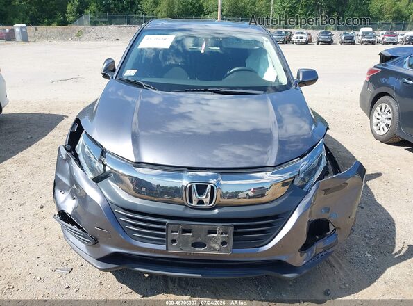 3CZRU6H38KM708634 2019 HONDA HR-V Gray Widok z przodu