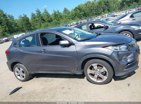 3CZRU6H38KM708634 2019 HONDA HR-V Gray Widok wnętrza 360 stopni