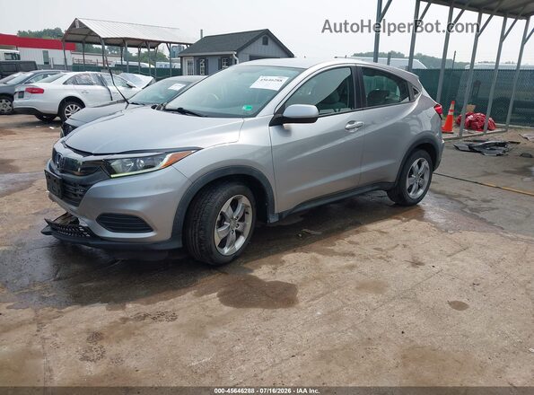 3CZRU6H38LG701523 2020 HONDA HR-V Silver Առջևի ձախ երեք քառորդ տեսարան