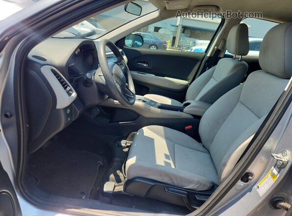 3CZRU6H38LM721837 2020 HONDA HR-V Gray Widok wnętrza z przodu