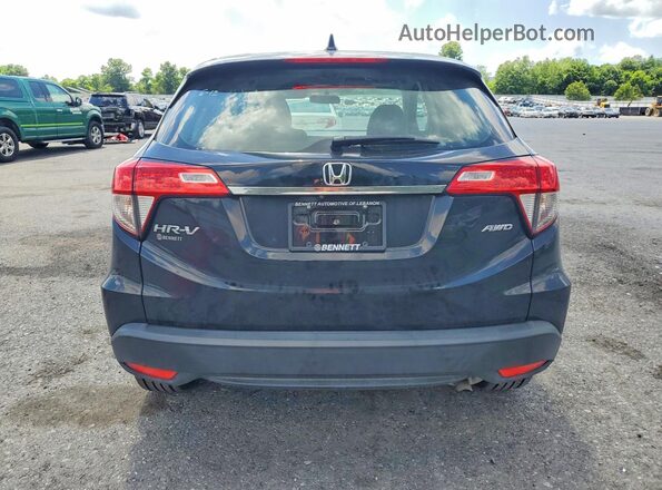 3CZRU6H38LM726844 2020 HONDA HR-V Black Հետևի տեսք