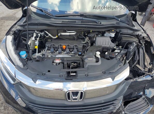 3CZRU6H38LM726844 2020 HONDA HR-V Black Շարժիչի բաժամունքի տեսք