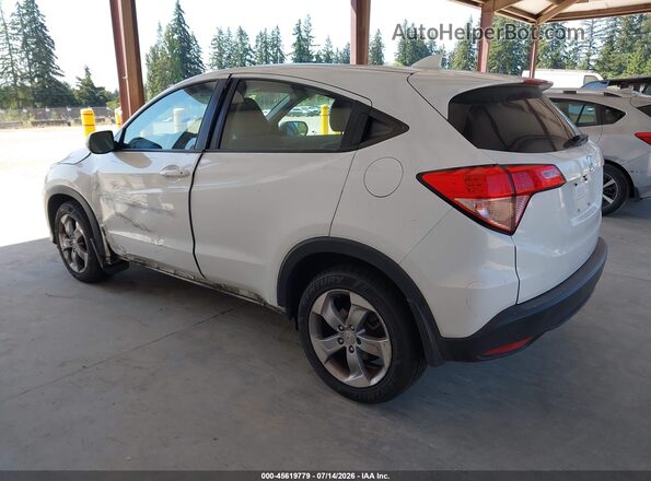 3CZRU6H39JM707099 2018 HONDA HR-V White Tył lewy