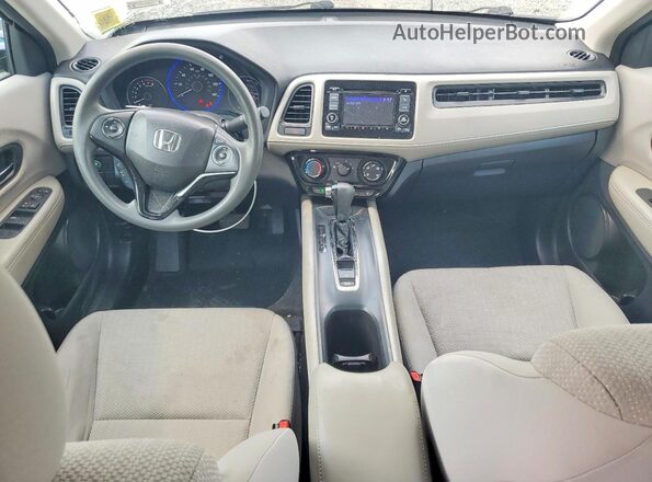 3CZRU6H39JM728244 2018 HONDA HR-V White Vista del salpicadero