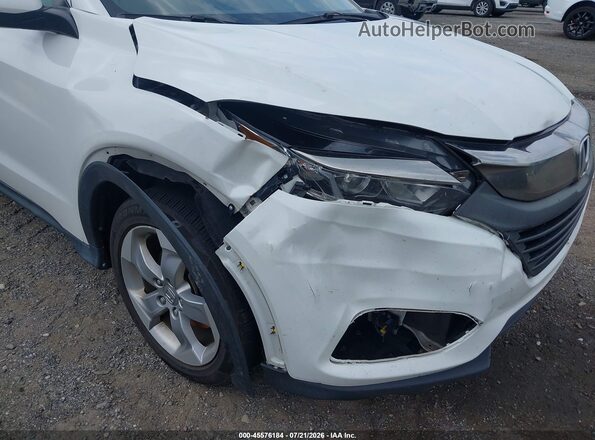 3CZRU6H39KM706696 2019 HONDA HR-V White წინა ხედი