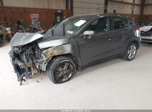 3CZRU6H39MM721508 2021 HONDA HR-V Gray Передня ліва чверть