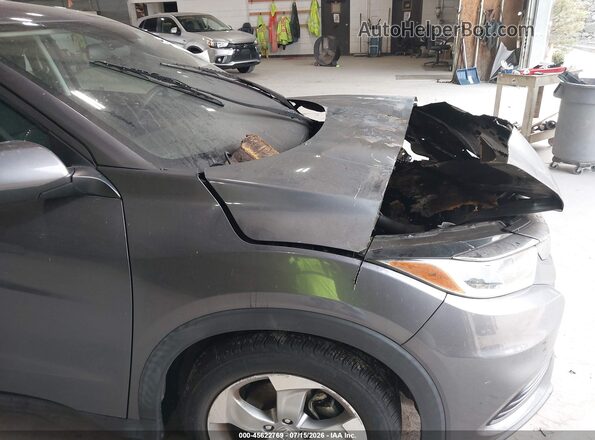3CZRU6H39MM721508 2021 HONDA HR-V Gray Вид задньої частини салону