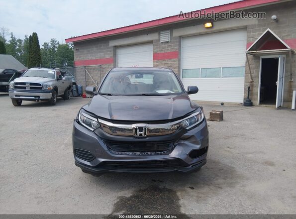 3CZRU6H39MM744299 2021 HONDA HR-V Gray Front view