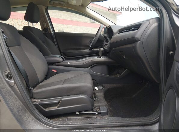 3CZRU6H39MM744299 2021 HONDA HR-V Gray Front interior view