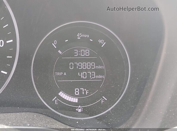 3CZRU6H39MM744299 2021 HONDA HR-V Gray 