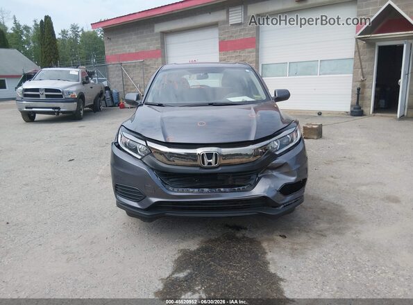 3CZRU6H39MM744299 2021 HONDA HR-V Gray Instrument cluster view