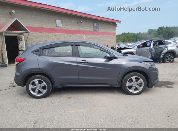 3CZRU6H39MM744299 2021 HONDA HR-V Gray Rear interior view