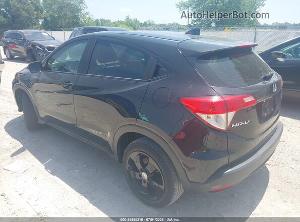 3CZRU6H39MM746960 2021 HONDA HR-V Black Trasero izquierdo