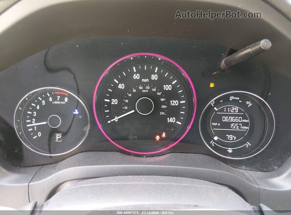 3CZRU6H39NM711157 2022 HONDA HR-V Серый Вид задних сидений