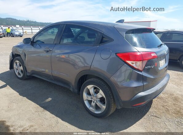 3CZRU6H3XGM744820 2016 HONDA HR-V Серый Задняя левая четверть