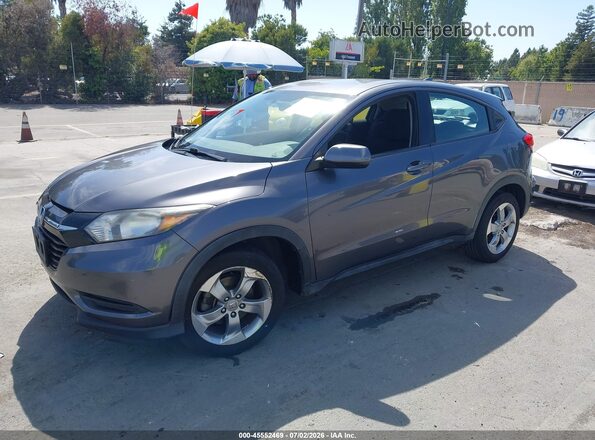 3CZRU6H3XHG706262 2017 HONDA HR-V Gray Vista tres cuartos delantera izquierda