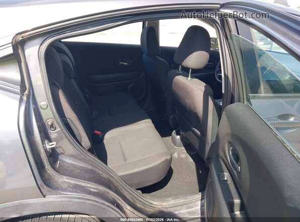 3CZRU6H3XHG706262 2017 HONDA HR-V Gray Vista de la etiqueta del VIN