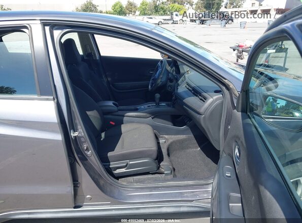 3CZRU6H3XHG706262 2017 HONDA HR-V Gray Vista interior delantera