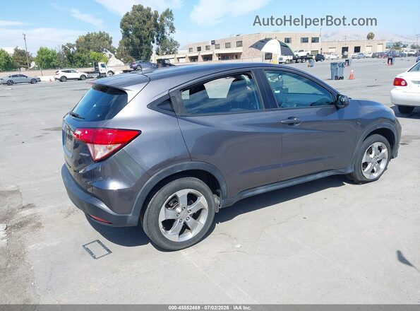 3CZRU6H3XHG706262 2017 HONDA HR-V Gray Trasero derecho
