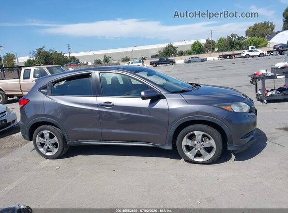 3CZRU6H3XHG706262 2017 HONDA HR-V Gray Vista interior trasera