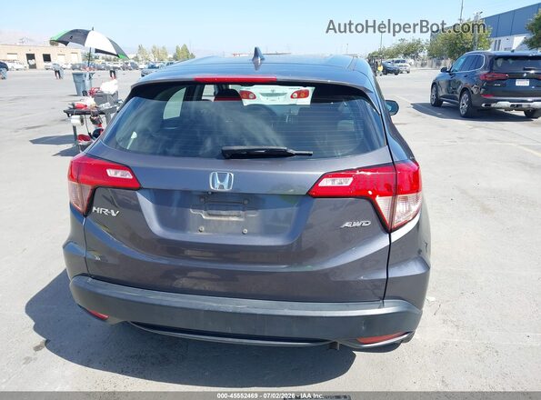 3CZRU6H3XHG706262 2017 HONDA HR-V Gray 