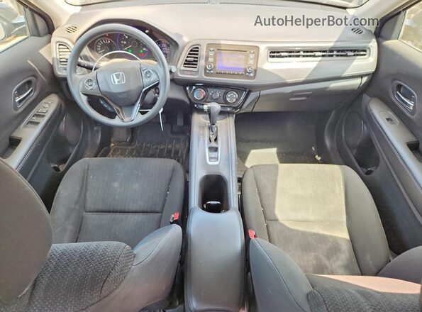 3CZRU6H3XJG710138 2018 HONDA HR-V Black Vista del salpicadero