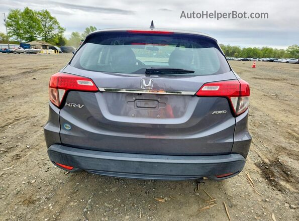 3CZRU6H3XKG725580 2019 HONDA HR-V Gray Հետևի տեսք