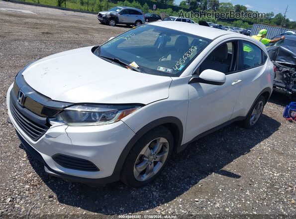 3CZRU6H3XKM718758 2019 HONDA HR-V White Առջևի ձախ երեք քառորդ տեսարան
