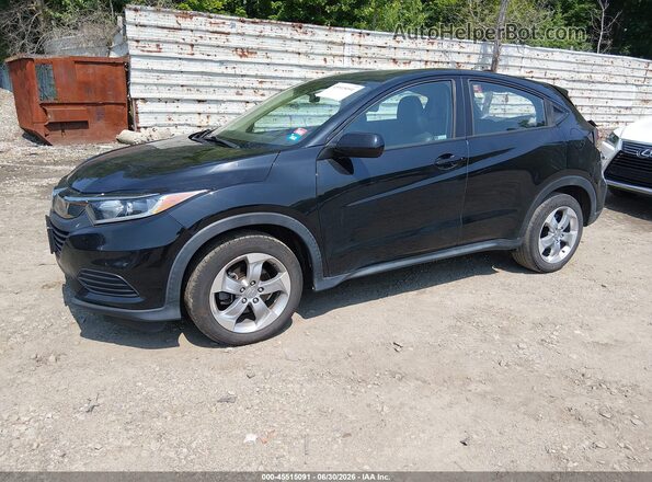 3CZRU6H3XLM712508 2020 HONDA HR-V Black წინა მარცხენა ხედი სამი მეოთხედიდან