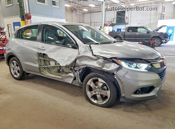 3CZRU6H3XMM747972 2021 HONDA HR-V Серебряный Передняя правая четверть