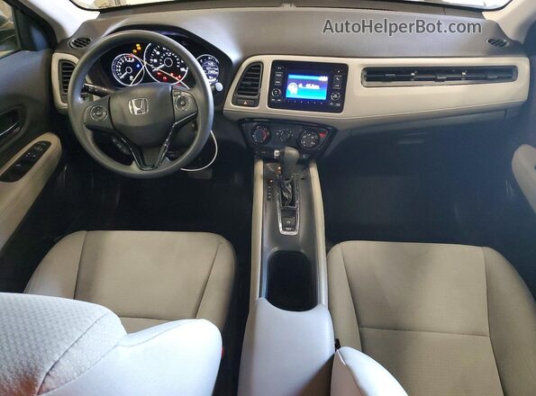 3CZRU6H3XMM747972 2021 HONDA HR-V Серебряный Вид панели приборов