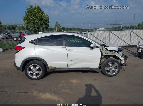 3CZRU6H50GM726232 2016 HONDA HR-V White Widok wnętrza z tyłu