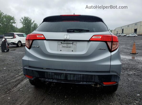 3CZRU6H50HM701297 2017 HONDA HR-V Silver Widok z tyłu
