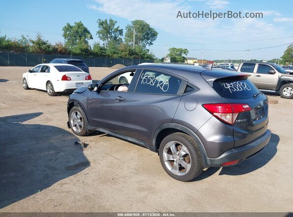 3CZRU6H50HM704491 2017 HONDA HR-V Серый Задняя левая четверть